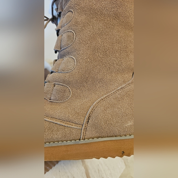 Emu Ridge Lace Up Suede Boots with Wool Blend Lining - Picture 10 of 15
